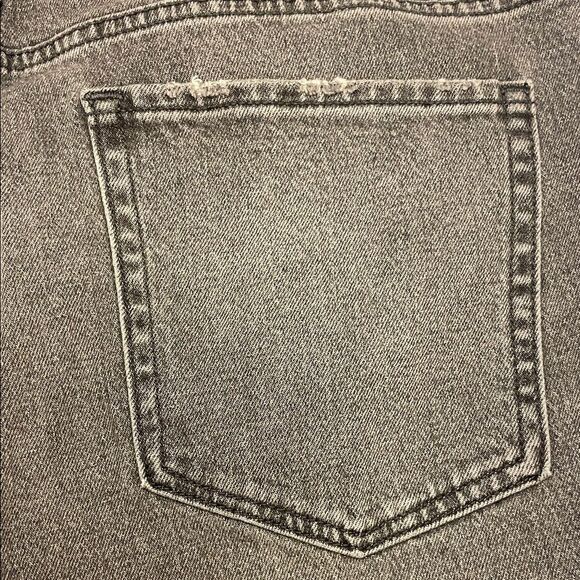 Old Navy Women's Straight Leg Jeans - Gray - Picture 5 of 5